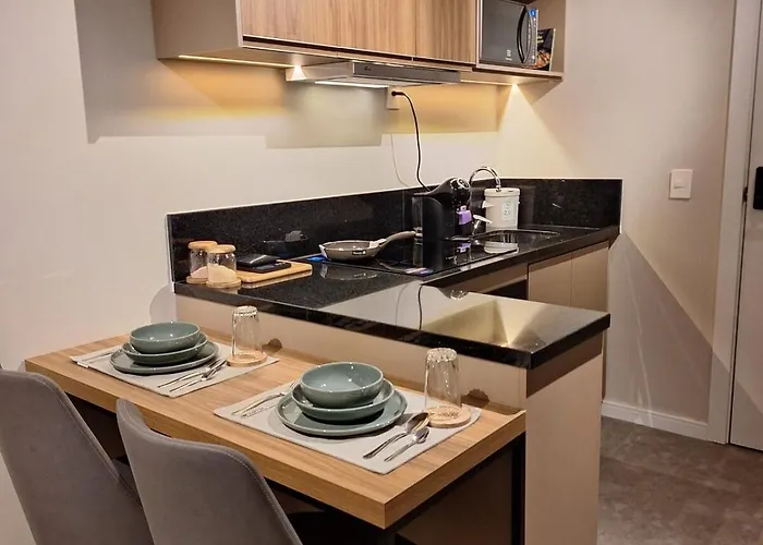 Go Carlos Gomes, 1 Premium Bedroom, 12th Floor Apartment